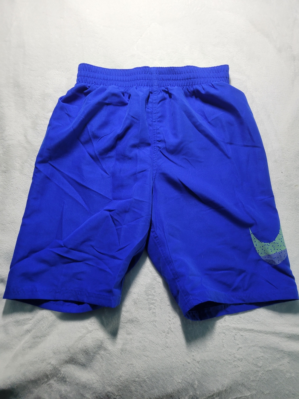 Nike Royal Blue Athletic Swimming Shorts with Swoosh Boys Sixe XL